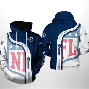 Los Angeles Rams NFL Team 3D Printed Hoodie/Zipper Hoodie - 2c1d6c204be3