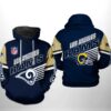 Los Angeles Rams NFL Team 3D Printed Hoodie/Zipper Hoodie - 819580daa668