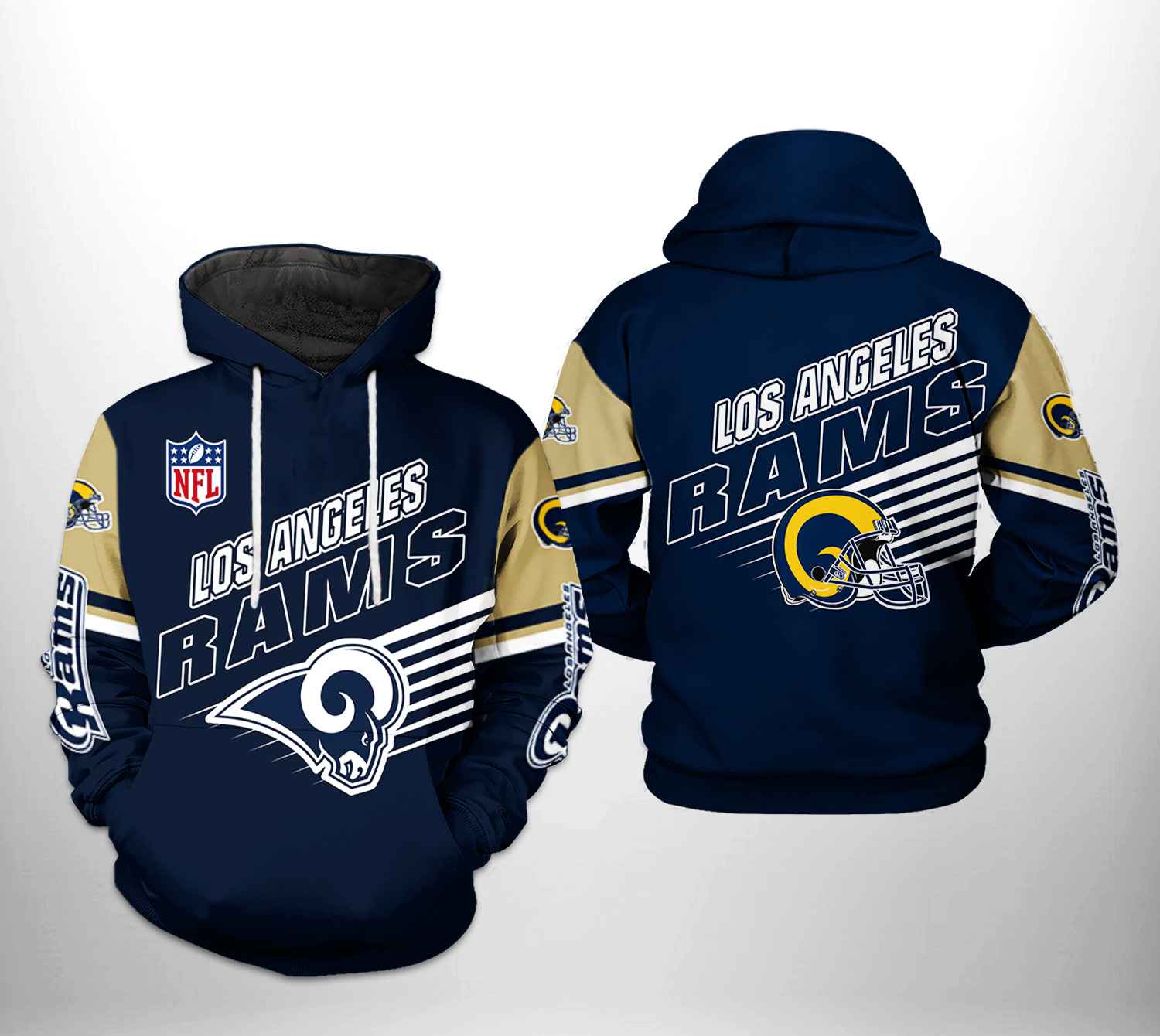 Los Angeles Rams NFL Team 3D Printed Hoodie/Zipper Hoodie - 819580daa668 Los Angeles Rams NFL Team 3D Printed Hoodie/Zipper Hoodie - 819580daa668