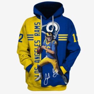 Los Angeles Rams Ncaa Football 3D Hoodie For Men For Women Los Angeles Rams All Over Printed Hoodie. Los Angeles Rams 3D Full Printing Shirt - f77285df90a4