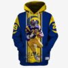 Los Angeles Rams Ncaa Football Eric Dickerson 3D Hoodie For Men For Women Los Angeles Rams All Over Printed Hoodie. Los Angeles Rams 3D Full Printing Shirt - 991f8a6d4290