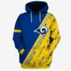 Los Angeles Rams Ncaa Football Many Logo 3d Hoodie For Men For Women Los Angeles Rams All Over Printed Hoodie. Los Angeles Rams 3d Full Printing Shirt - d09a5ce77cc4