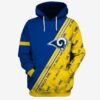 Los Angeles Rams Ncaa Football Many Logo 3d Hoodie For Men For Women Los Angeles Rams All Over Printed Hoodie. Los Angeles Rams 3d Shirt - 19db2ba9a342