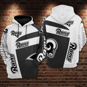 Los Angeles Rams Ncaa Football Many Logo 3d Hoodie For Men For Women Los Angeles Rams All Over Printed Hoodie. Los Angeles Rams 3d Shirt - 7dc047e4405c