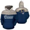 Los Angeles Rams Ncaa Football Maori Tattoo White Blue 3d Hoodie For Men For Women Los Angeles Rams All Over Printed Hoodie. Los Angeles Rams 3d Full Printing Shirt - d5b9a36d5827