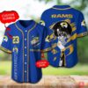 Los Angeles Rams Nfl Personalized Baseball Jersey Shirt