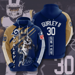 Los Angeles Rams Todd Gurley Ii 3D Hoodie Sweatshirt For Fans Men Women All Over Printed Hoodie - 69bb33a90ab3
