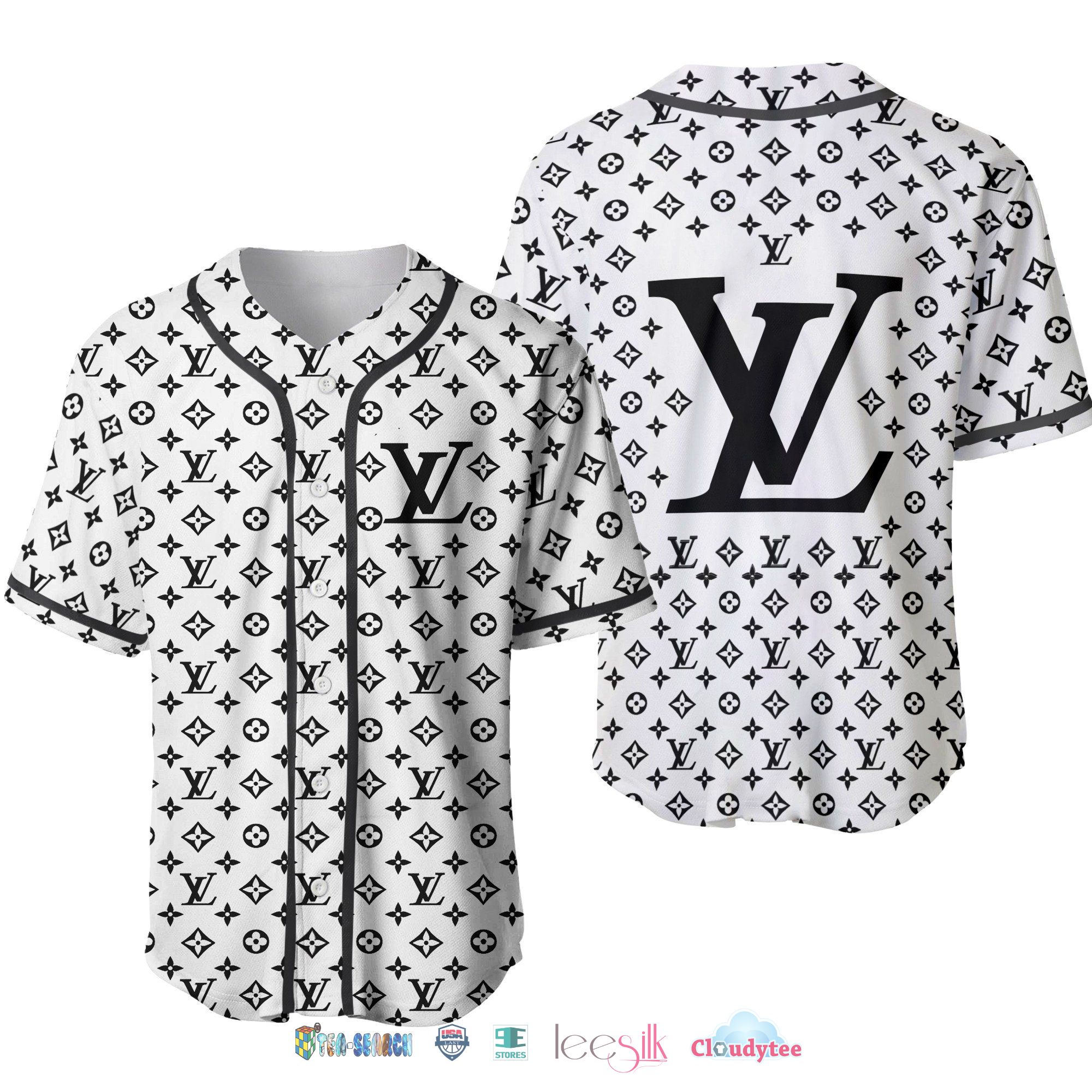 Louis Vuitton 3D Baseball Jersey Shirt Louis Vuitton 3D Baseball Jersey Shirt