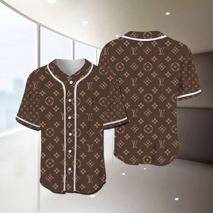 Louis Vuitton Baseball Jersey Shirt Louis Vuitton Baseball Jersey Shirt