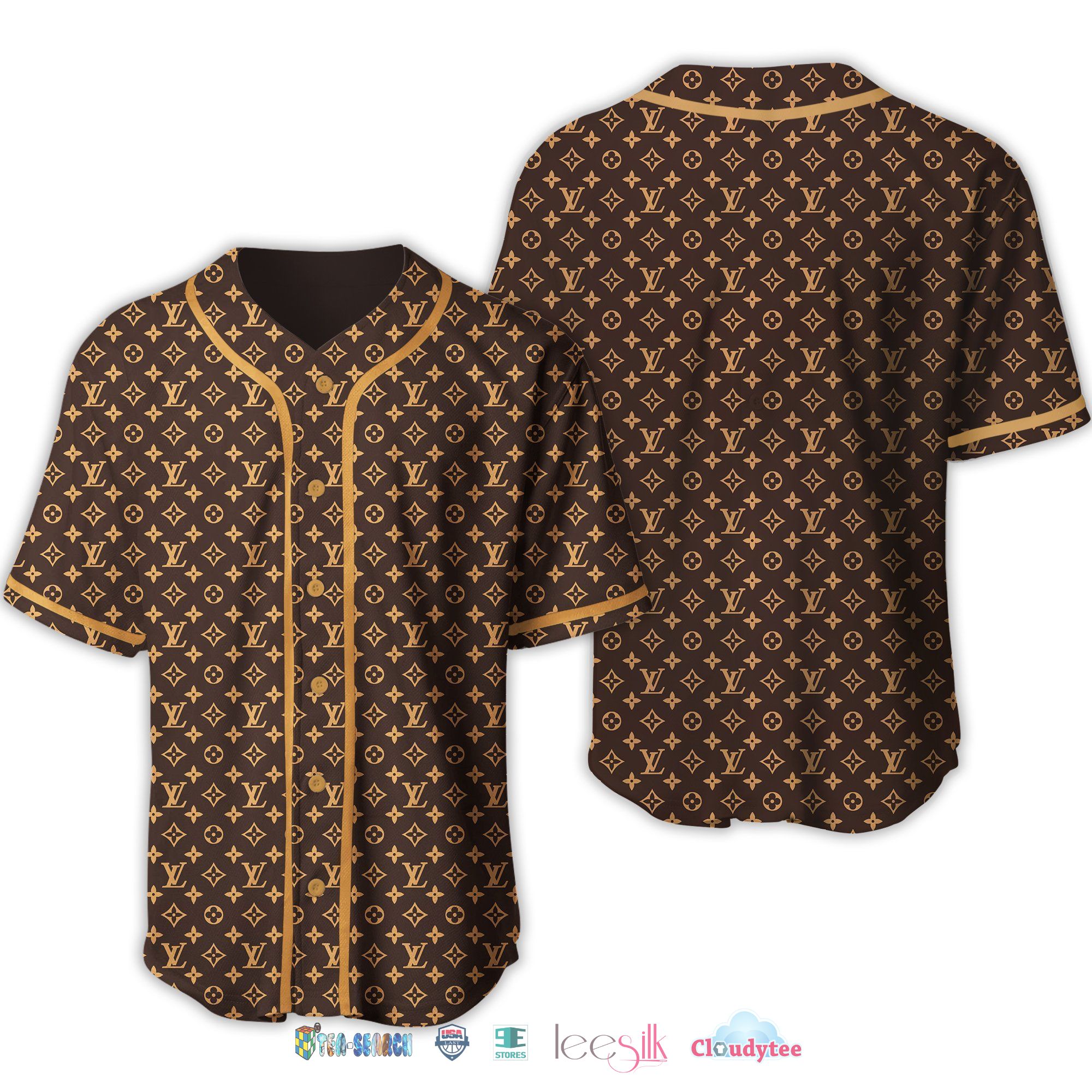 Louis Vuitton Luxury Baseball Jersey Shirt Louis Vuitton Luxury Baseball Jersey Shirt