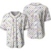 Louis Vuitton Paris White Baseball Jersey Shirt