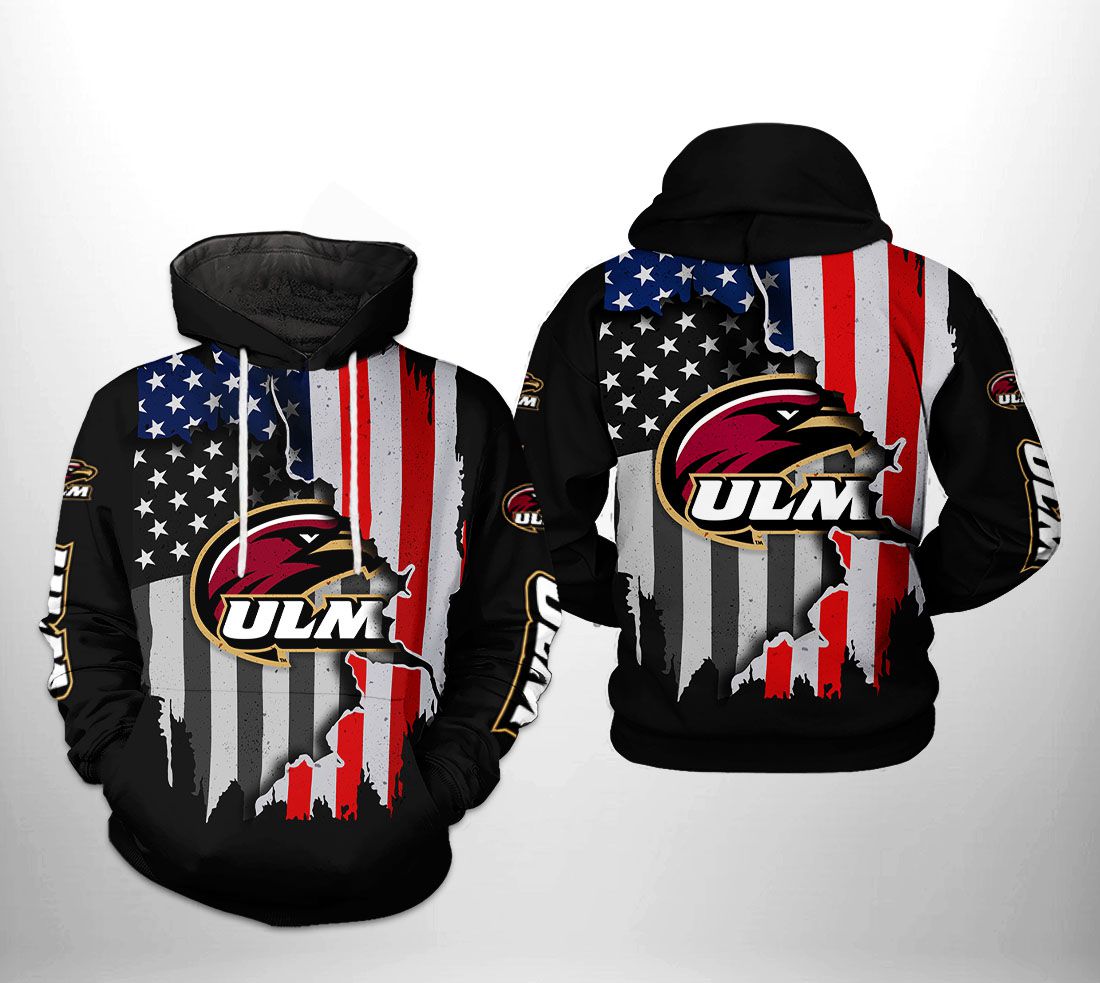 Louisiana Monroe Warhawks NCAA US Flag 3D Printed Hoodie/Zipper Hoodie - 260f17165075 Louisiana Monroe Warhawks NCAA US Flag 3D Printed Hoodie/Zipper Hoodie - 260f17165075