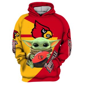 Louisville Cardinal 3D Printed Hoodie/Zipper Hoodie - 446eee67cb08