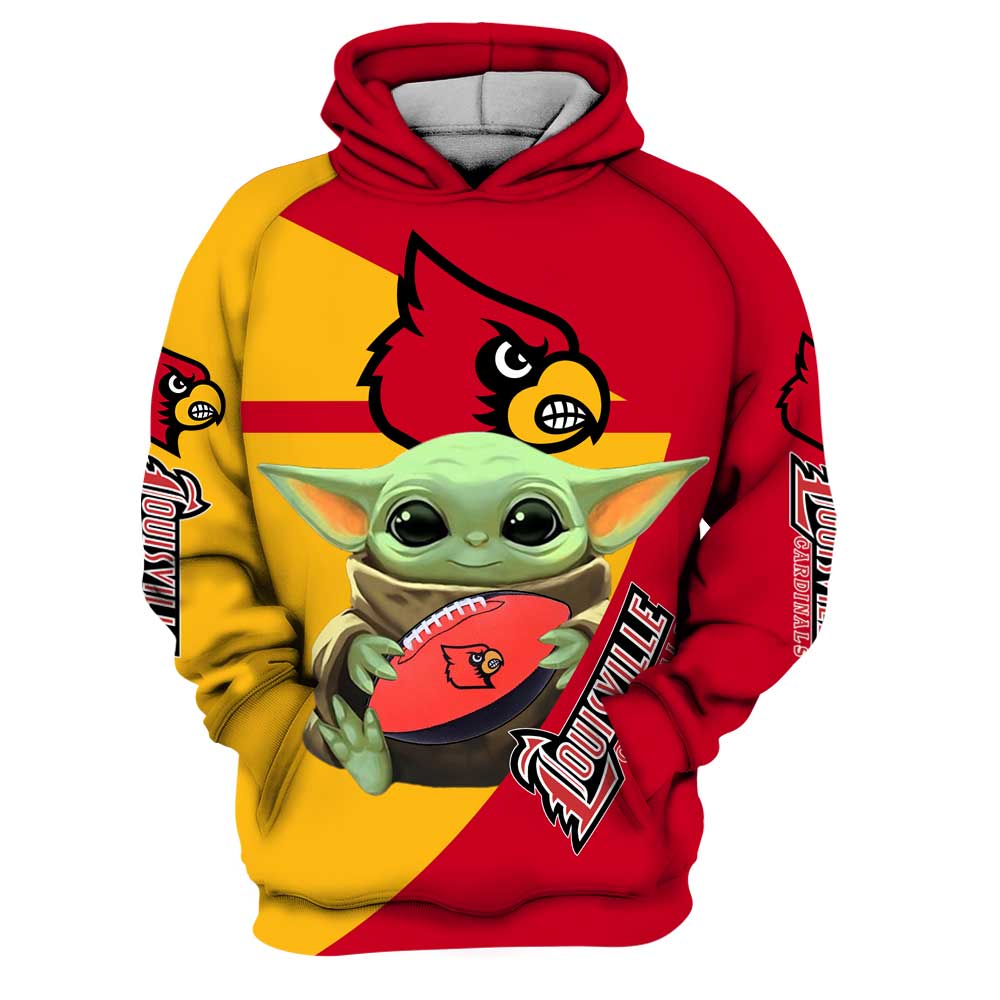 Louisville Cardinal 3D Printed Hoodie/Zipper Hoodie - 446eee67cb08 Louisville Cardinal 3D Printed Hoodie/Zipper Hoodie - 446eee67cb08