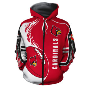 Louisville Cardinal 3D Printed Hoodie/Zipper Hoodie - 8bc3f9760f7b