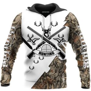 Love Hunting Pullover And Zip Pered Hoodies Custom 3D Graphic Printed 3D Hoodie All Over Print Hoodie For Men For Women - f0ea36587edf