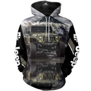 Love Jeep 3D Printed Hoodie/Zipper Hoodie - 1798d8347563