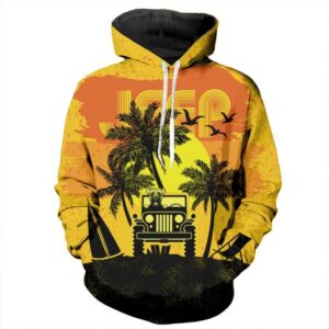 Love Jeep 3D Printed Hoodie/Zipper Hoodie - 77b89a5db661