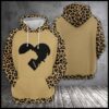 Love Leopard 3D Printed Hoodie/Zipper Hoodie - 09509bc7a6f0