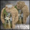 Love Llama 3D Printed Hoodie/Zipper Hoodie - fecd1643e8d5