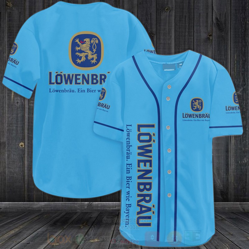 Lowenbrau Brewery Baseball Jersey Shirt Lowenbrau Brewery Baseball Jersey Shirt