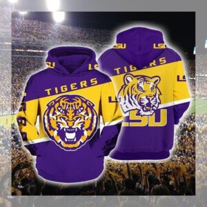 Lsu Tigers 3D Printed Hoodie/Zipper Hoodie - 6439130a07b7