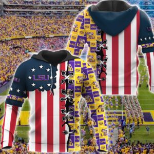 Lsu Tigers 3D Printed Hoodie/Zipper Hoodie - 679fffd71d30