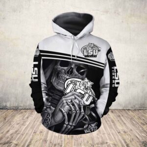 Lsu Tigers Ncaa Skull 3D Hoodie For Men For Women All Over Printed Hoodie - 52b77910c3e8