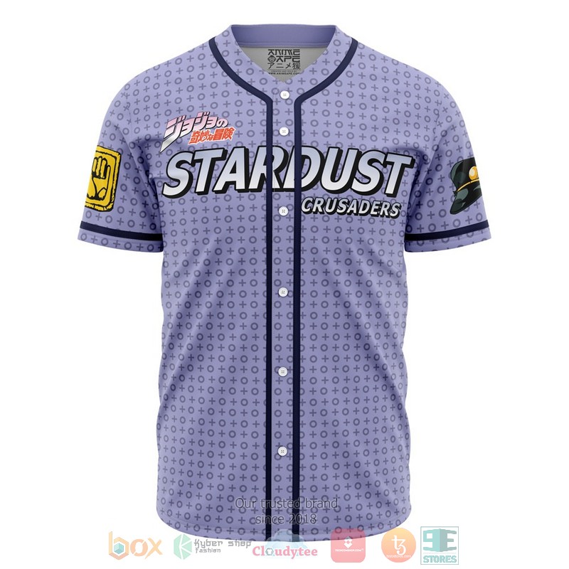 Lucid Stardust Crusaders Jojos Bizarre Adventure Baseball Jersey Lucid Stardust Crusaders Jojos Bizarre Adventure Baseball Jersey