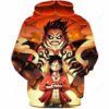 Luffy Gear 4th Bounce Man ï¿½ One Piece 3D Hoodie For Men For Women