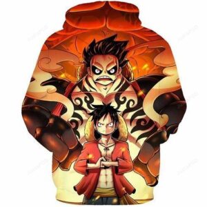 Luffy Gear 4th Bounce Man ï¿½ One Piece 3D Hoodie For Men For Women