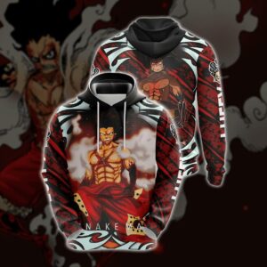Luffy Snakeman Unisex 3D Hoodie All Over Print Hoodie1266 - 34ab9cd2a125