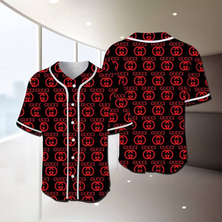 Luxury Gucci Baseball Jersey Shirt Luxury Gucci Baseball Jersey Shirt