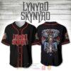 Lynyrd Skynyrd Rock Band Baseball Jersey Shirt