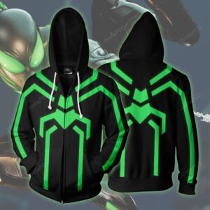 MARVEL COMICS ï¿½ Stealth Spider-Man Cosplay 3D Hoodie For Men Women All Over 3D Printed Hoodie - c6ee8190c634