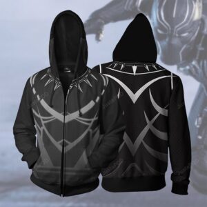 MARVEL COMICS ï¿½ Black Panther Cosplay 3D Hoodie For Men Women All Over 3D Printed Hoodie - 46773b252bae