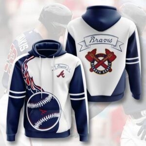 MLB Atlanta Braves 3D Hoodie For Men For Women All Over Printed Hoodie - 0464e8180554