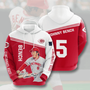 MLB Cincinnati Reds 3D Hoodie For Men For Women