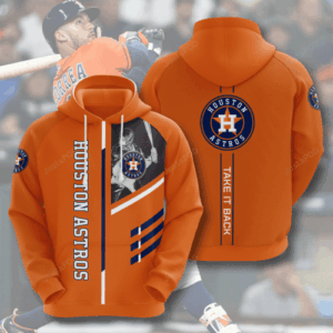 MLB Houston Astros 3D Hoodie For Men For Women