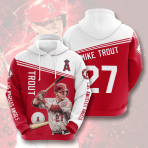 MLB Los Angeles Angels 3D Hoodie For Men For Women All Over Printed Hoodie - e9093e7ca940