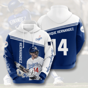 MLB Los Angeles Dodgers 3D Hoodie For Men For Women