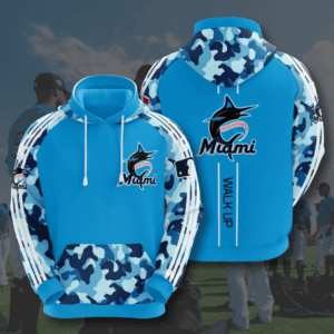 MLB Miami Marlins 3D Hoodie For Men For Women All Over Printed Hoodie - d01806b1a18b
