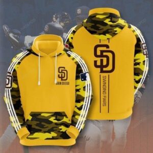 MLB San Diego Padres 3D Hoodie For Men For Women