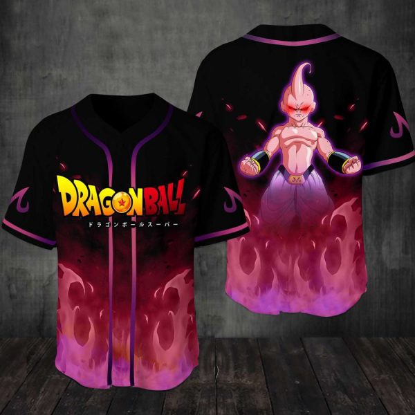 Mabu Dragonball Baseball Jersey Shirt Mabu Dragonball Baseball Jersey Shirt