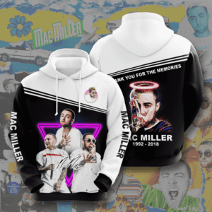 Mac Miller 3D Hoodie - dc99826e18c1