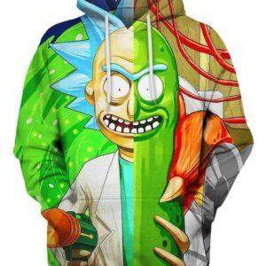 Mad Scientis Rick And Morty Pullover And Zippered Hoodies Custom 3D Graphic Printed 3D Hoodie All Over Print Hoodie For Men For Women - 511ebb3bed78