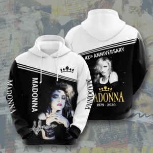 Madonna 3D Hoodie - 92e69d35b3ec