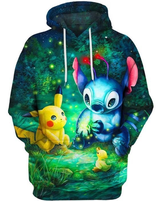Magic Crystals Stitch Pikachu Stitch Lilo Pokemon Pullover And Zip Pered Hoodies Custom 3D Graphic Printed 3D Hoodie All Over Print Hoodie For Men For Women - 7aca5800f299 Magic Crystals Stitch Pikachu Stitch Lilo Pokemon Pullover And Zip Pered Hoodies Custom 3D Graphic Printed 3D Hoodie All Over Print Hoodie For Men For Women - 7aca5800f299
