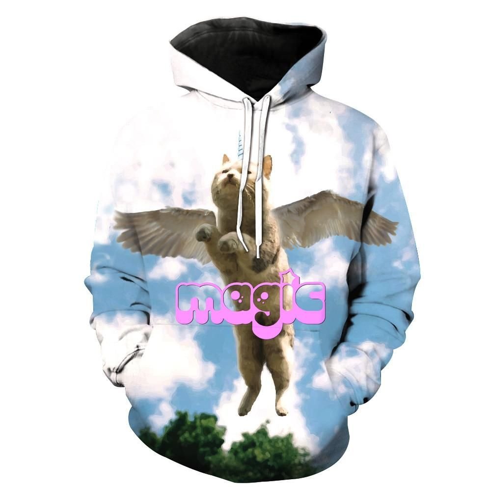 Magic Flying Cat Unicorn 3D Hoodie For Men Women All Over 3D Printed Hoodie - 8f6e51e1e88e Magic Flying Cat Unicorn 3D Hoodie For Men Women All Over 3D Printed Hoodie - 8f6e51e1e88e