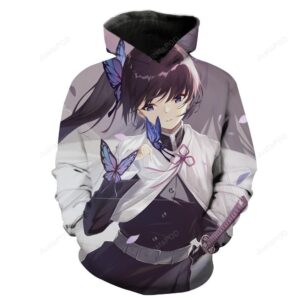 Makomo 3D Hoodie For Men Women All Over 3D Printed Hoodie ï¿½ Demon Slayer Makomo Clothes - fef9dc0451f5